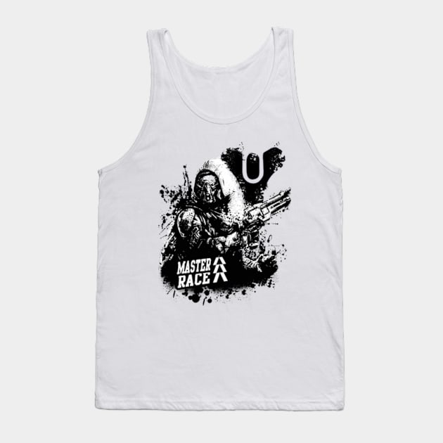 Hunter Master Race Tank Top by Sonicdude242